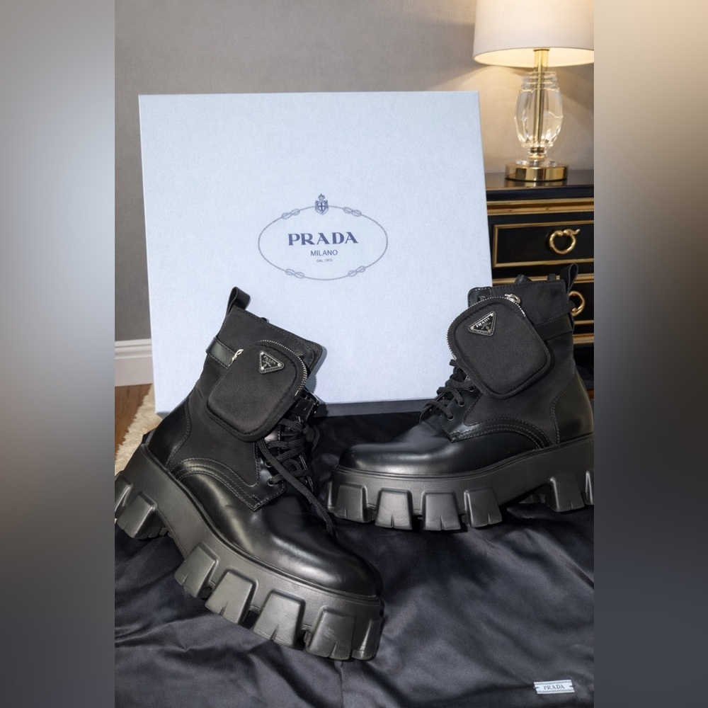 Prada Black Boots — original from official store